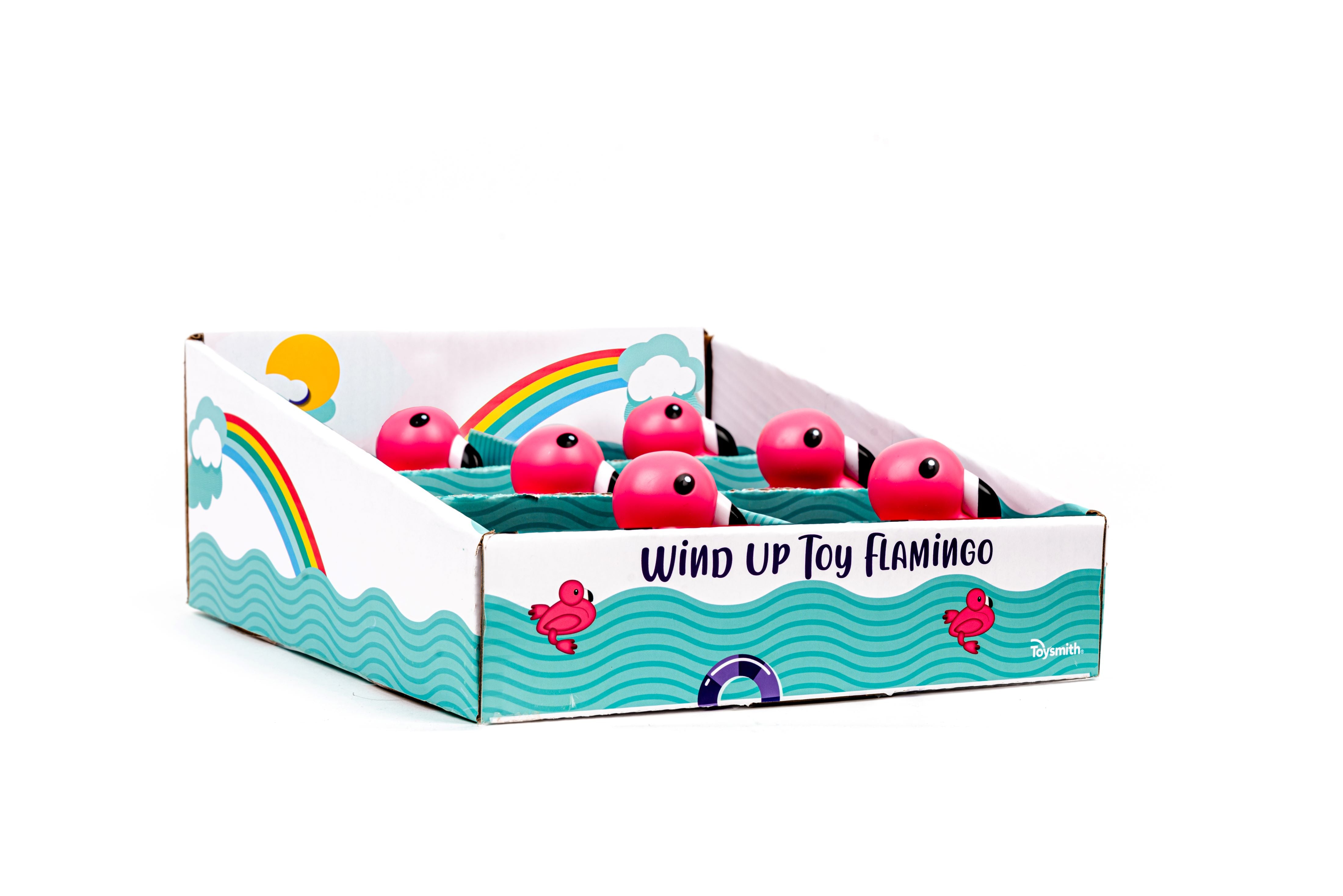 Toysmith Wind Up Toy Flamingo