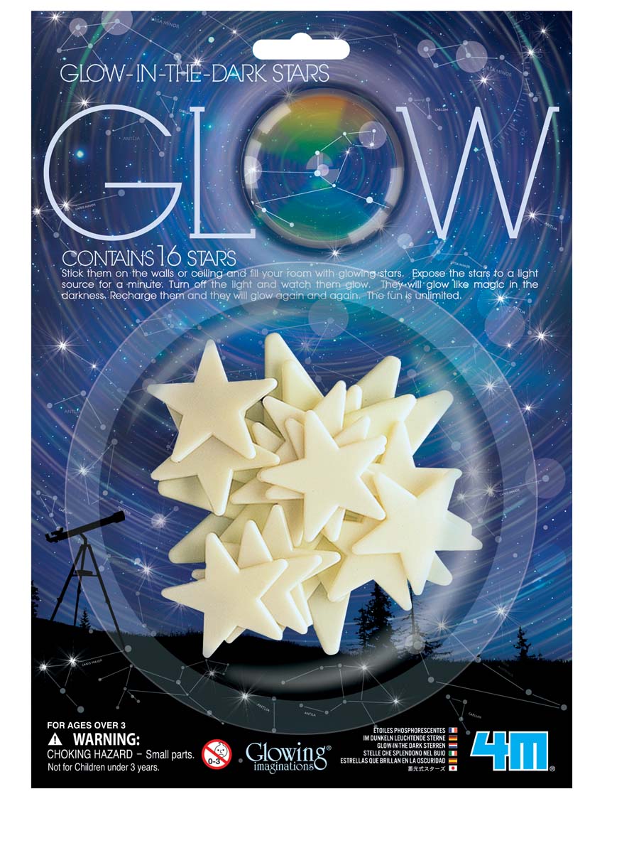 4M-Glowing Imagination Glow Stars – Toysmith