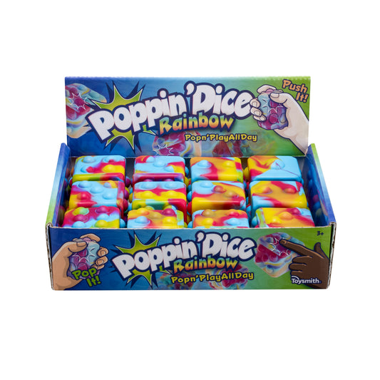 Toysmith Poppin' Dice - Rainbow