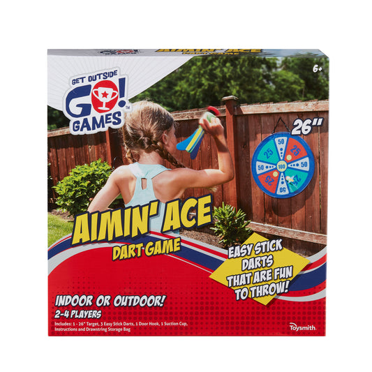Package containing Aimin' Ace Dart Game