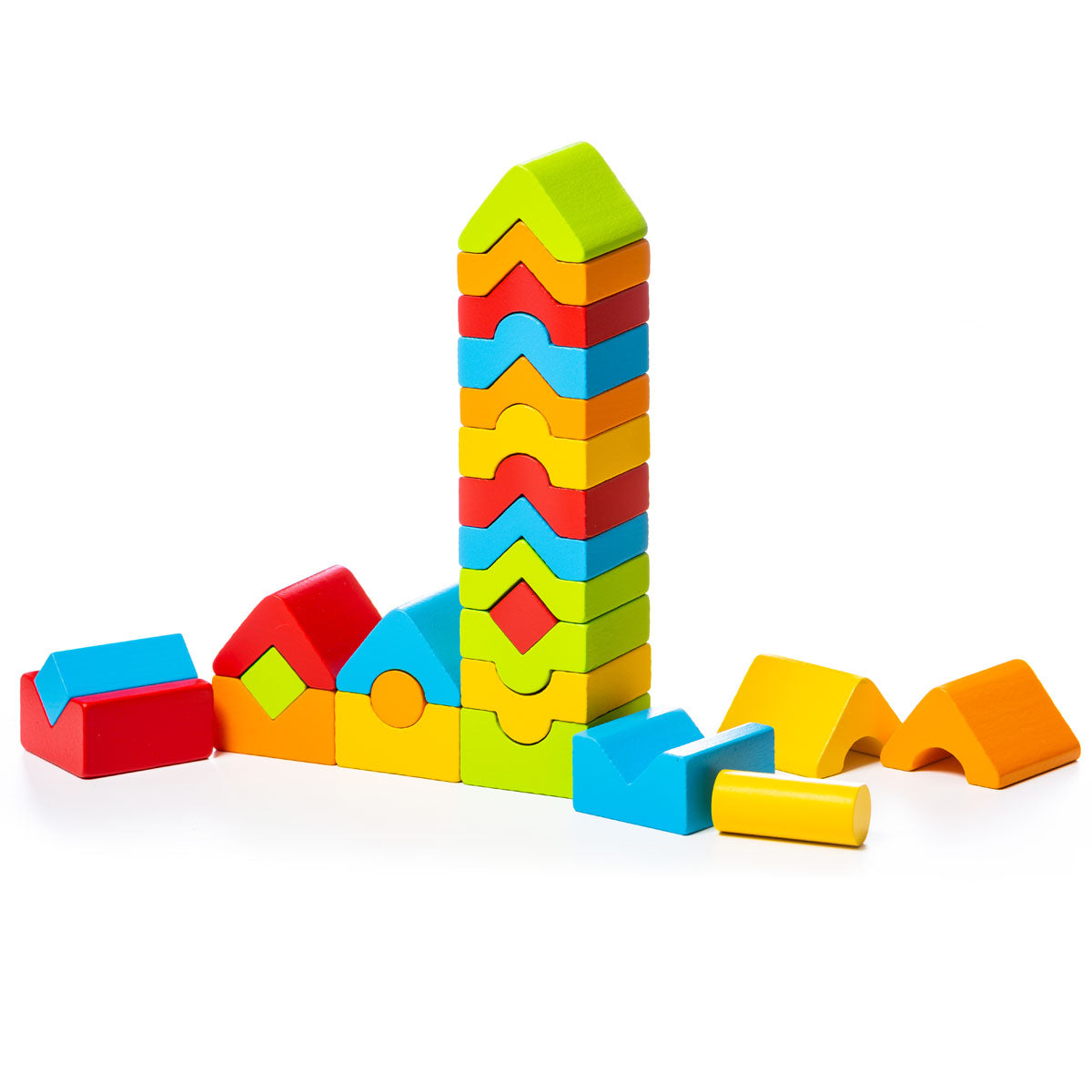 Cubika Woden Set of Towers