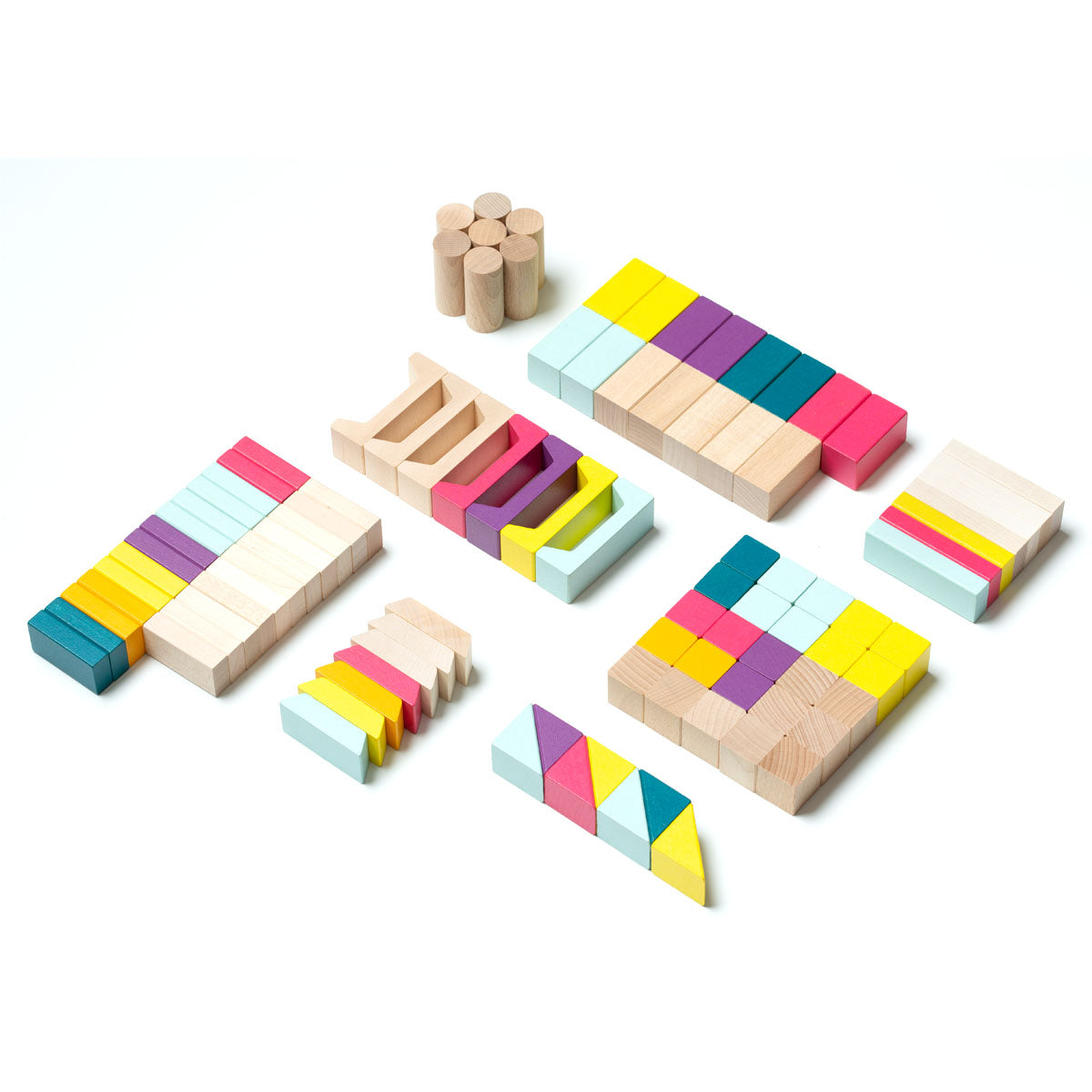 Cubika Wooden Blocks Construction Kit