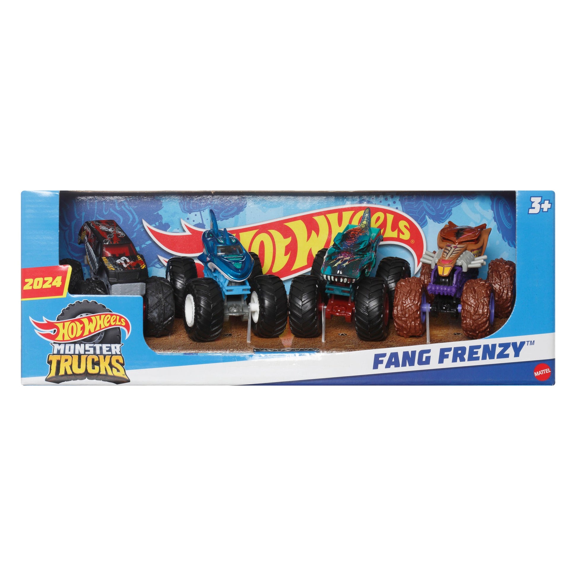 Mattel Hot Wheels Monster Trucks 4-Pack