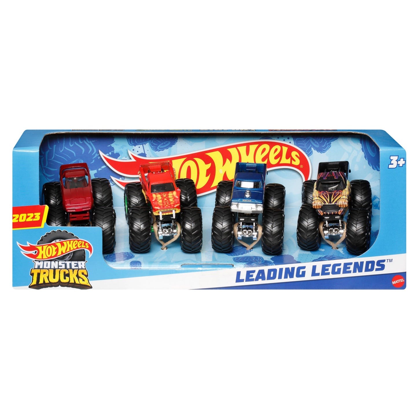 Mattel Hot Wheels Monster Trucks 4-Pack