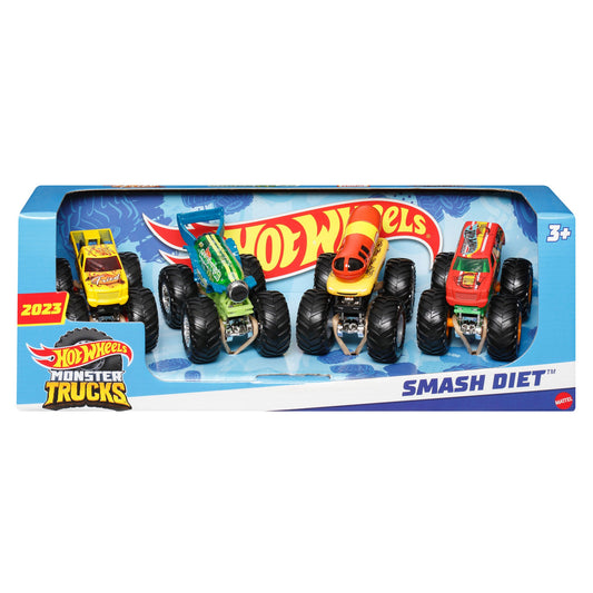 Mattel Hot Wheels Monster Trucks 4-Pack