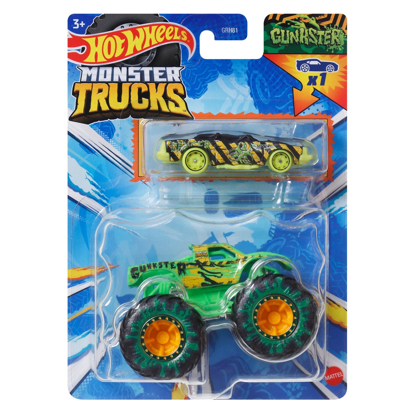 Mattel Hot Wheels Die Cast Monster Truck & Car Singles