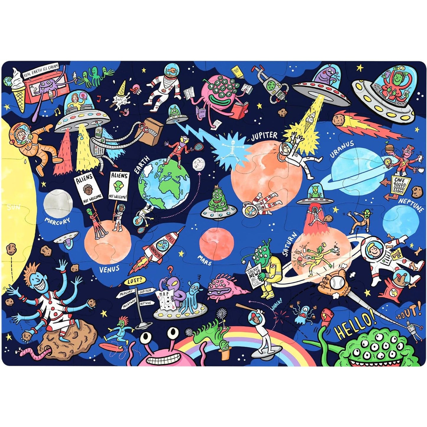 Nolja Space 36pc Jigsaw Puzzle