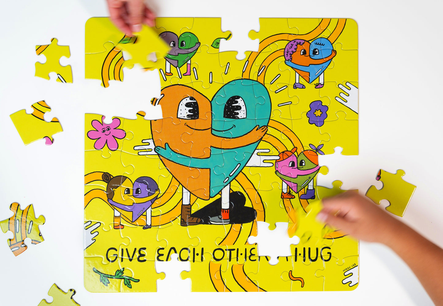 Nolja Hug it Out 64pc Jigsaw Puzzle