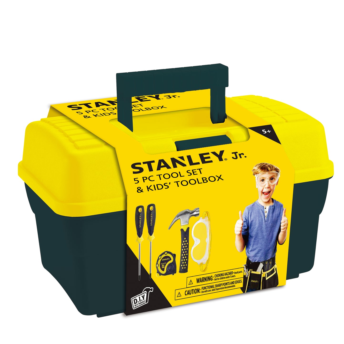 Stanley Jr. 5 Piece Tool & Toolbox Set