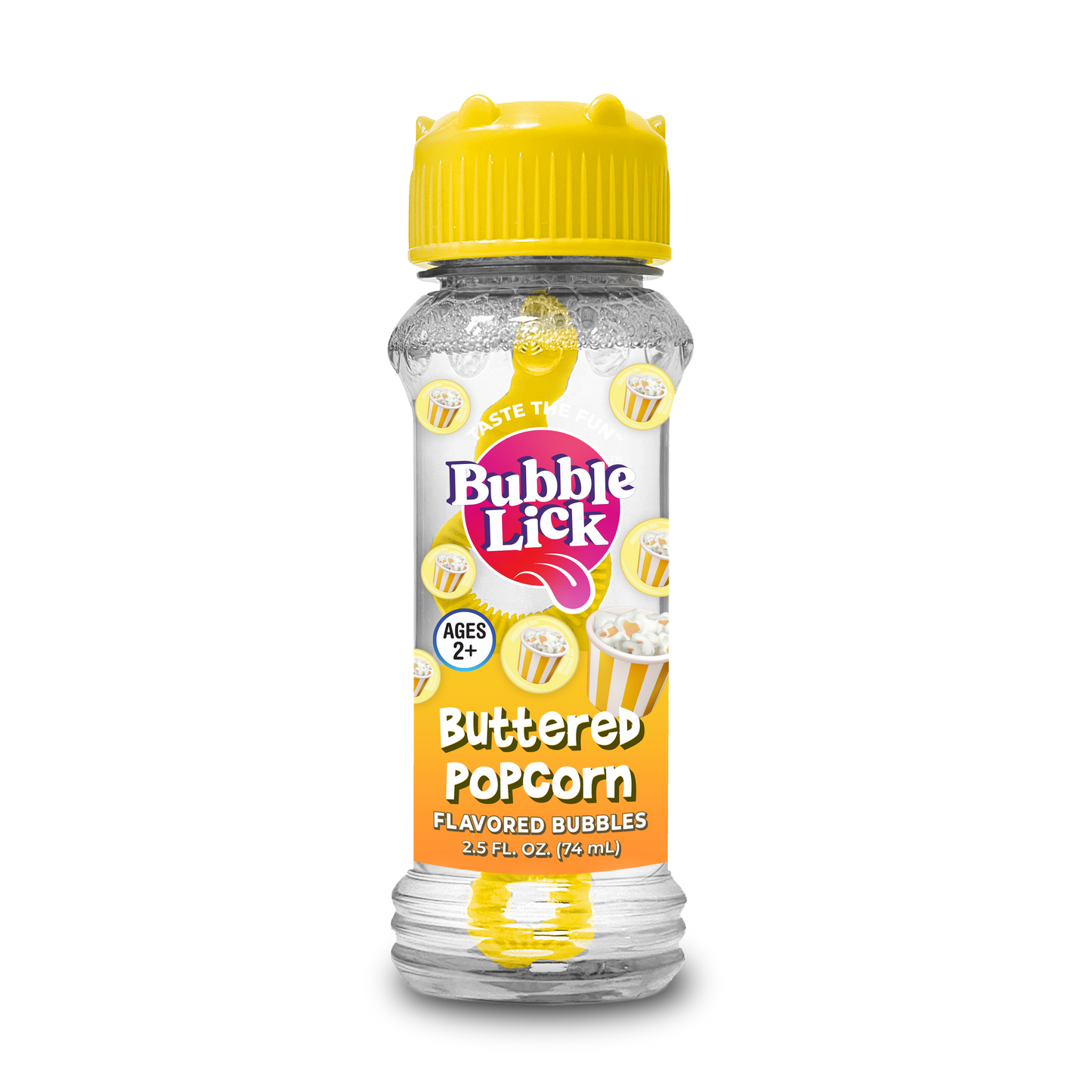 Bubblelick Buttered Popcorn Bubbles(12)