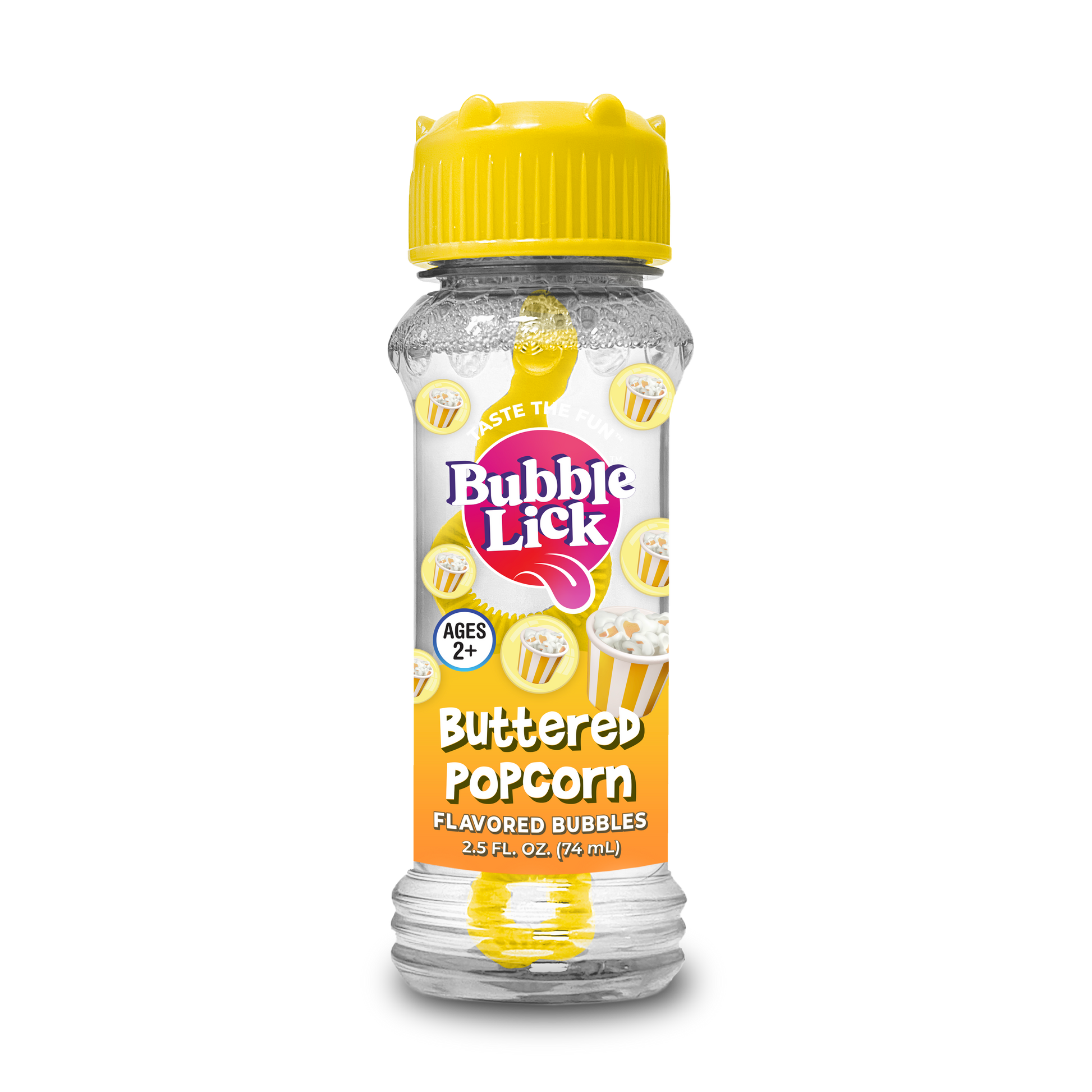 Bubblelick Buttered Popcorn Bubbles(12)