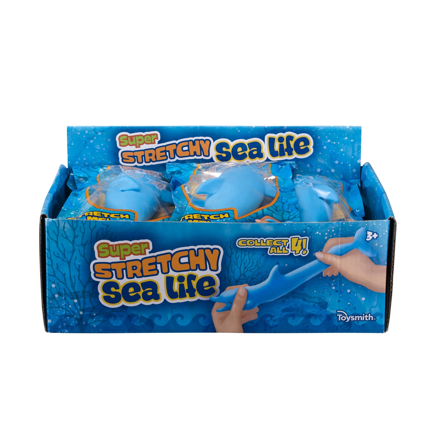 Toysmith Super Stretchy Sand Filled Sea Life