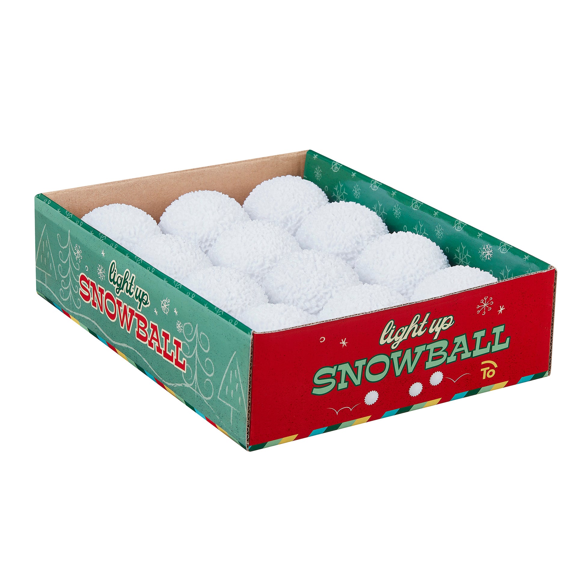 Toysmith Holiday Light Up Snowball