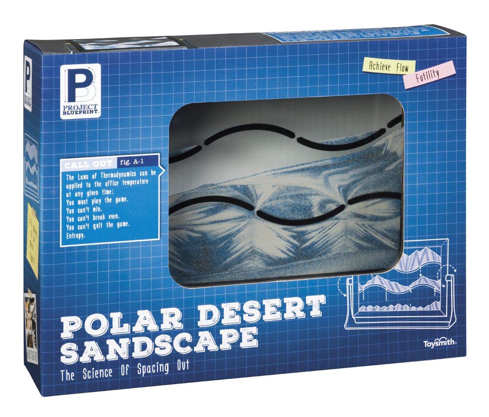 A product box containing Polar Desert Sandscape 