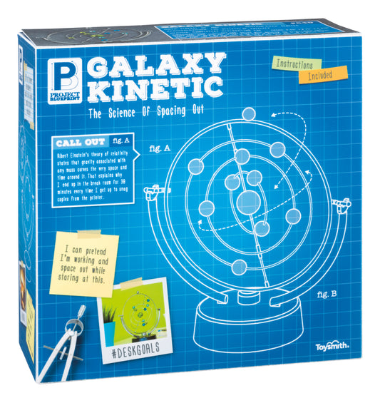 Product box for Galaxy Kinetic sculpture 