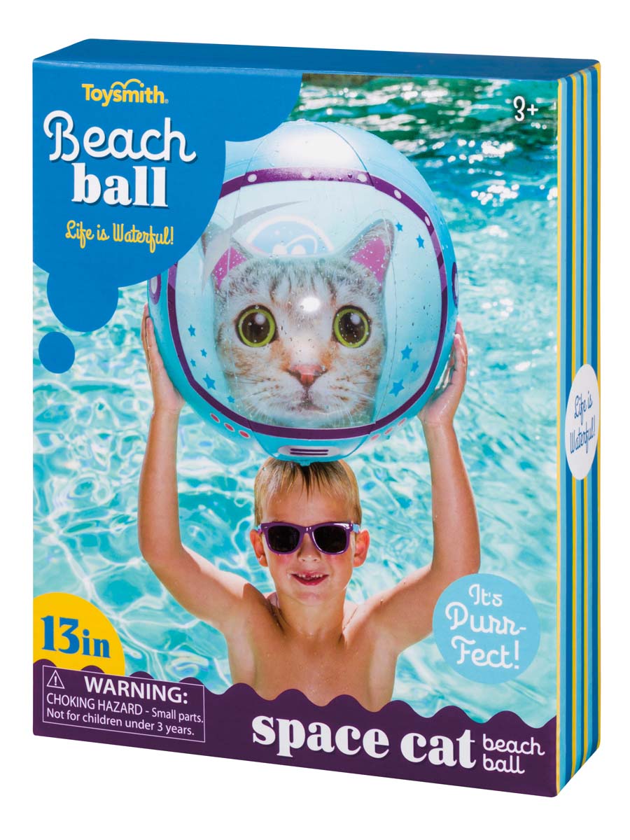 Beach Ball Space Cat box