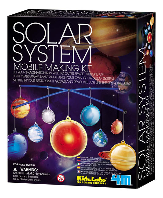 4M-Kidz Labs Glow Solar System Mobile
