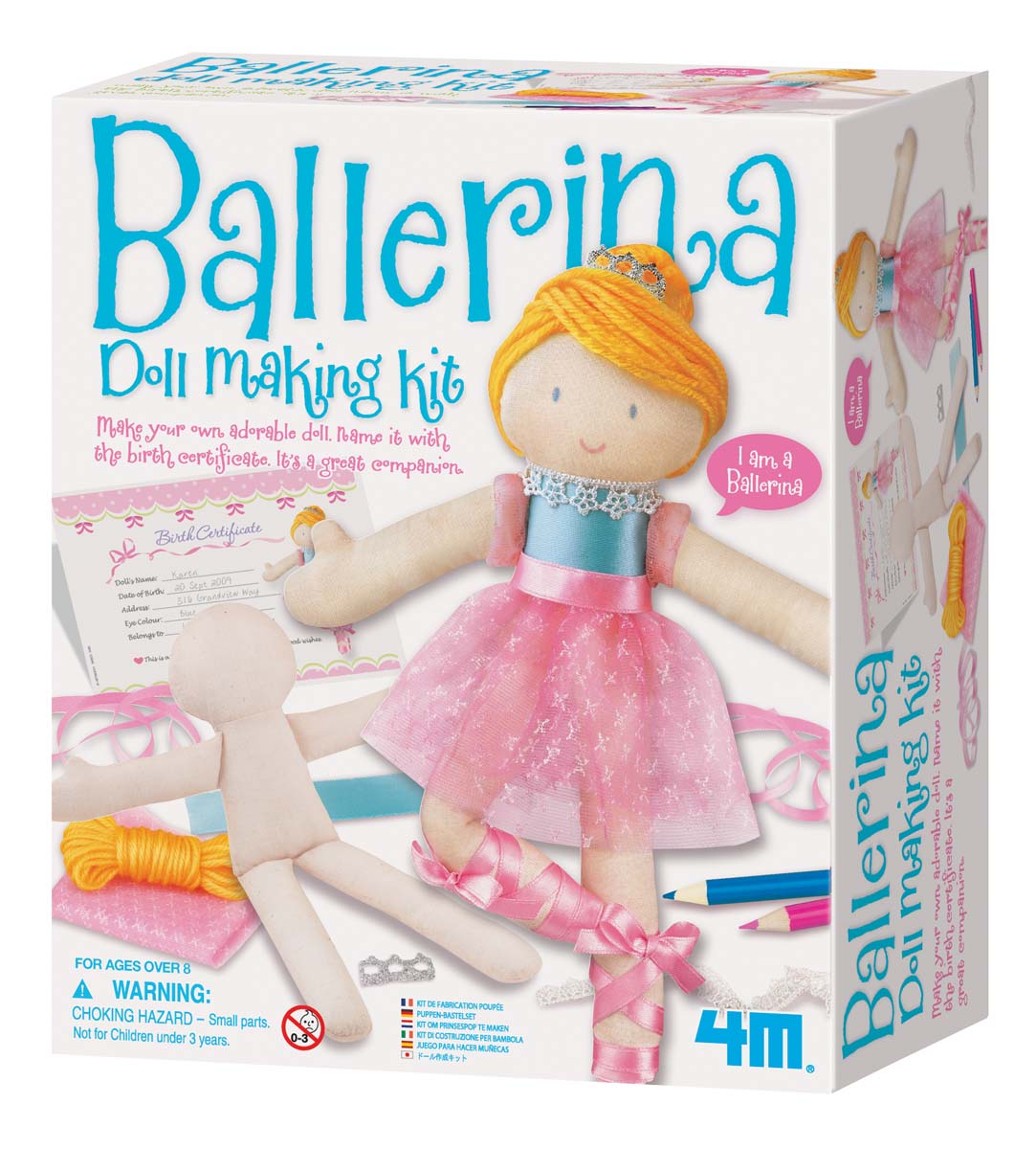 4M-Craft Ballerina Doll Making Kit