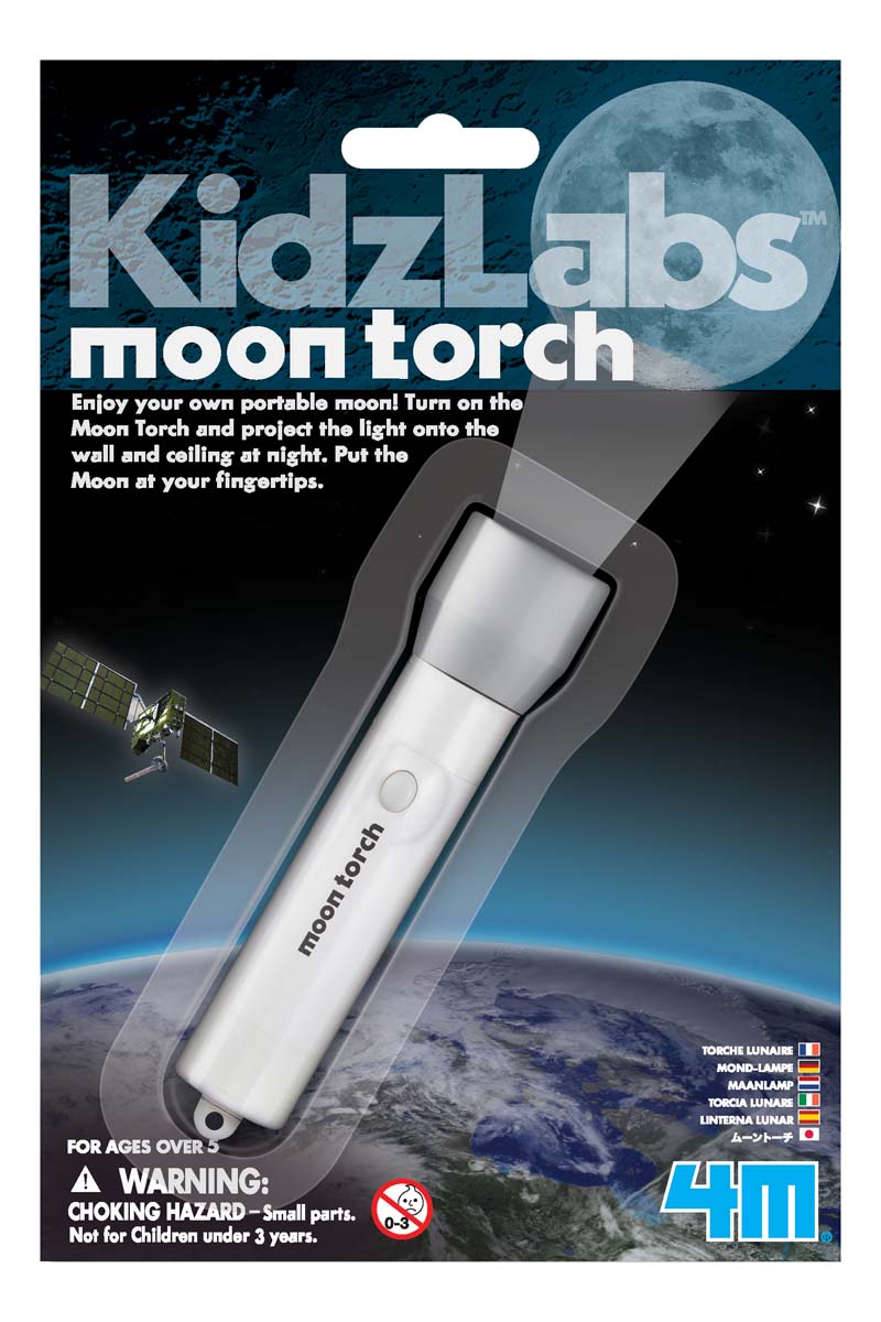 4M-Kidz Labs Mini Moon Torch