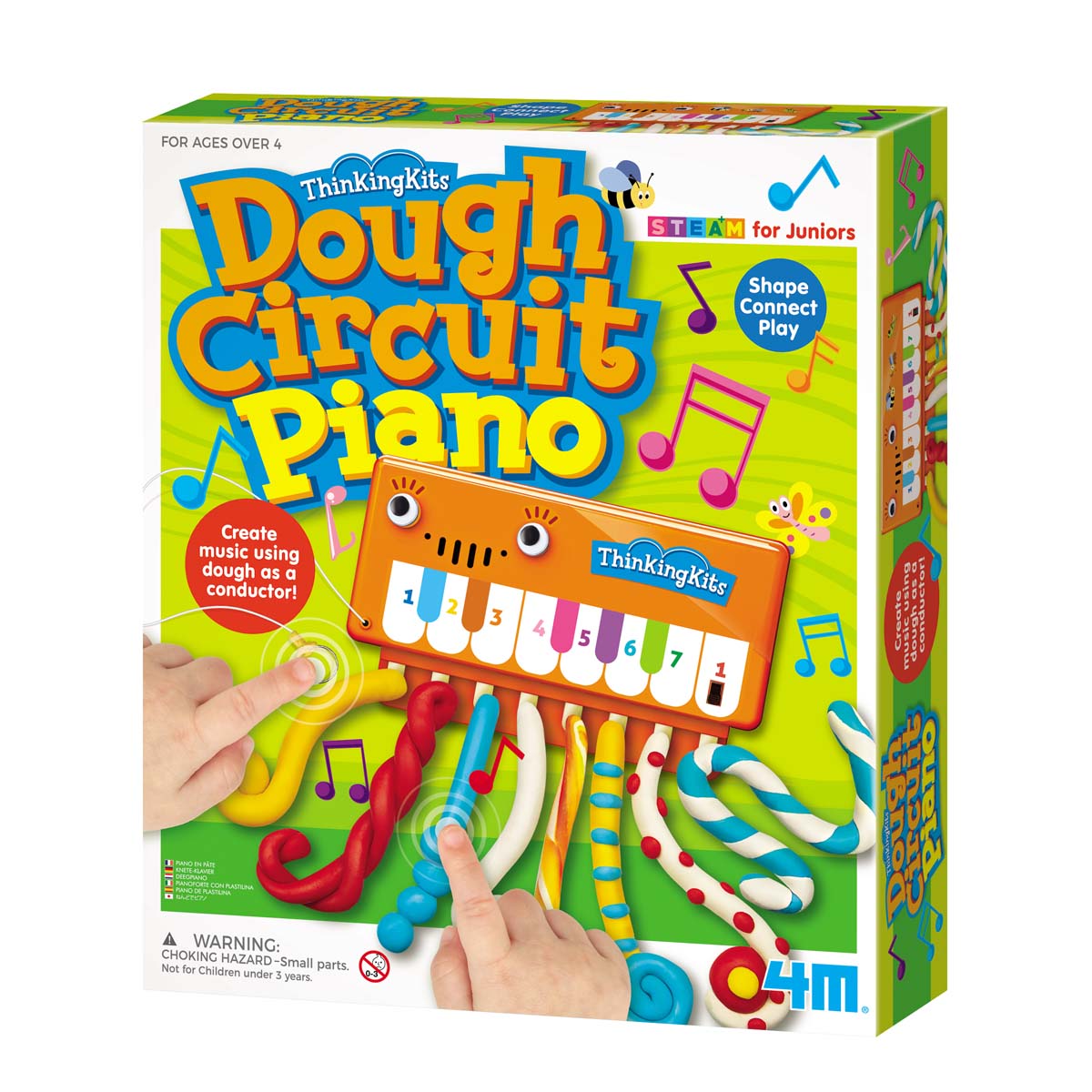 4M-Thinking Kits Dough Circuit Piano