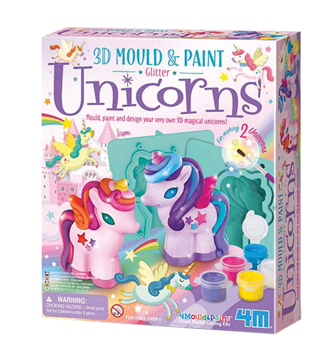 4M-Craft 3D Mould & Paint Unicorns