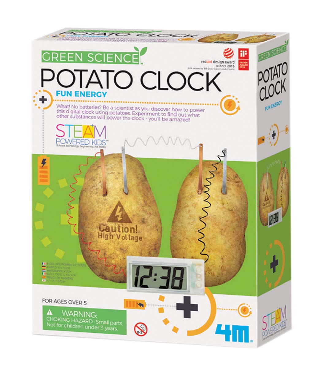 4M-Green Science Potato Clock