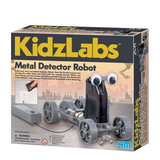 4M-Kidz Labs Metal Detector Robot