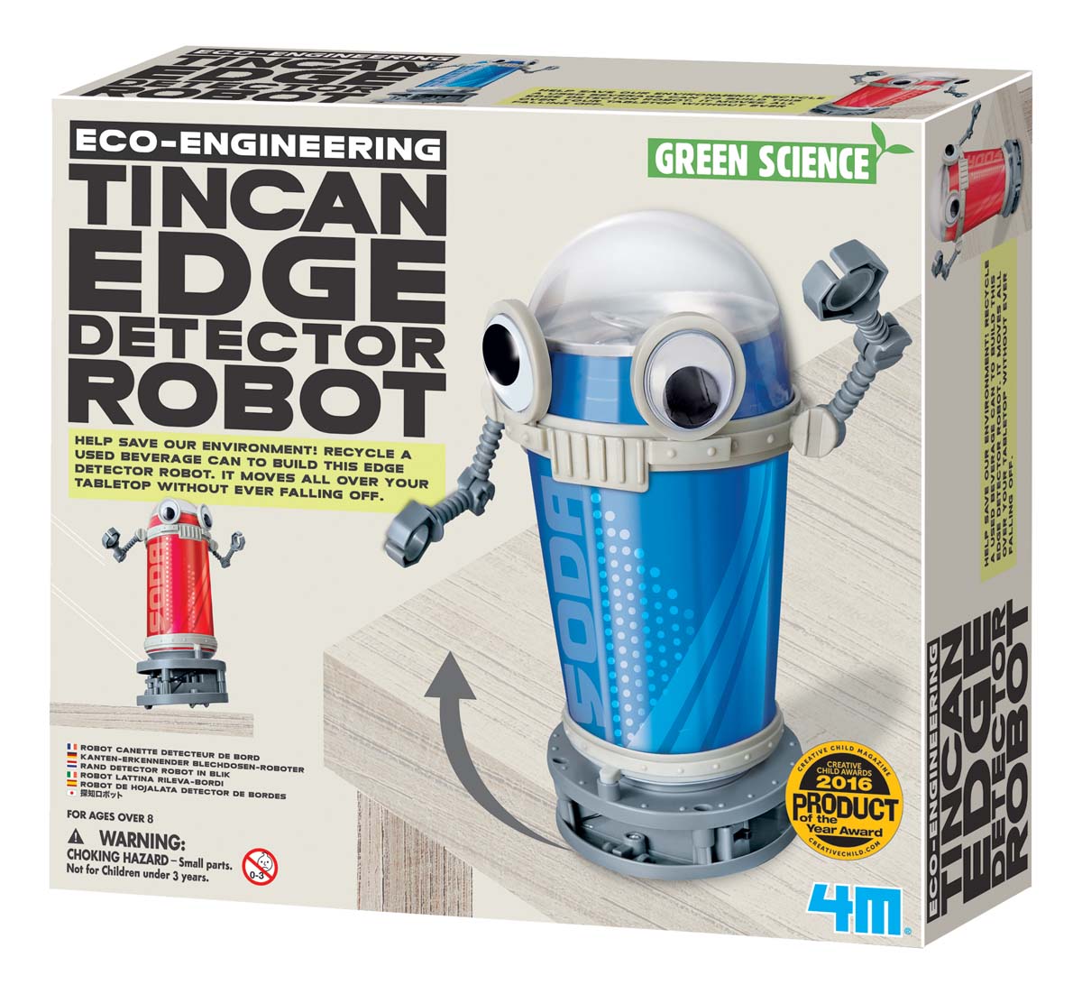4M-Green Science Tin Can Edge Detector