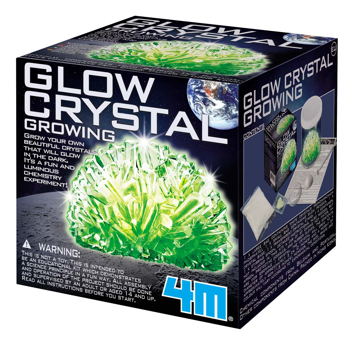 4M-Crystal Growing Glow Growing Kit