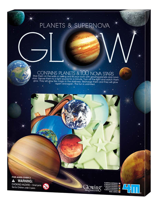 4M-Glowing Imagination Glow Planets & Supernova