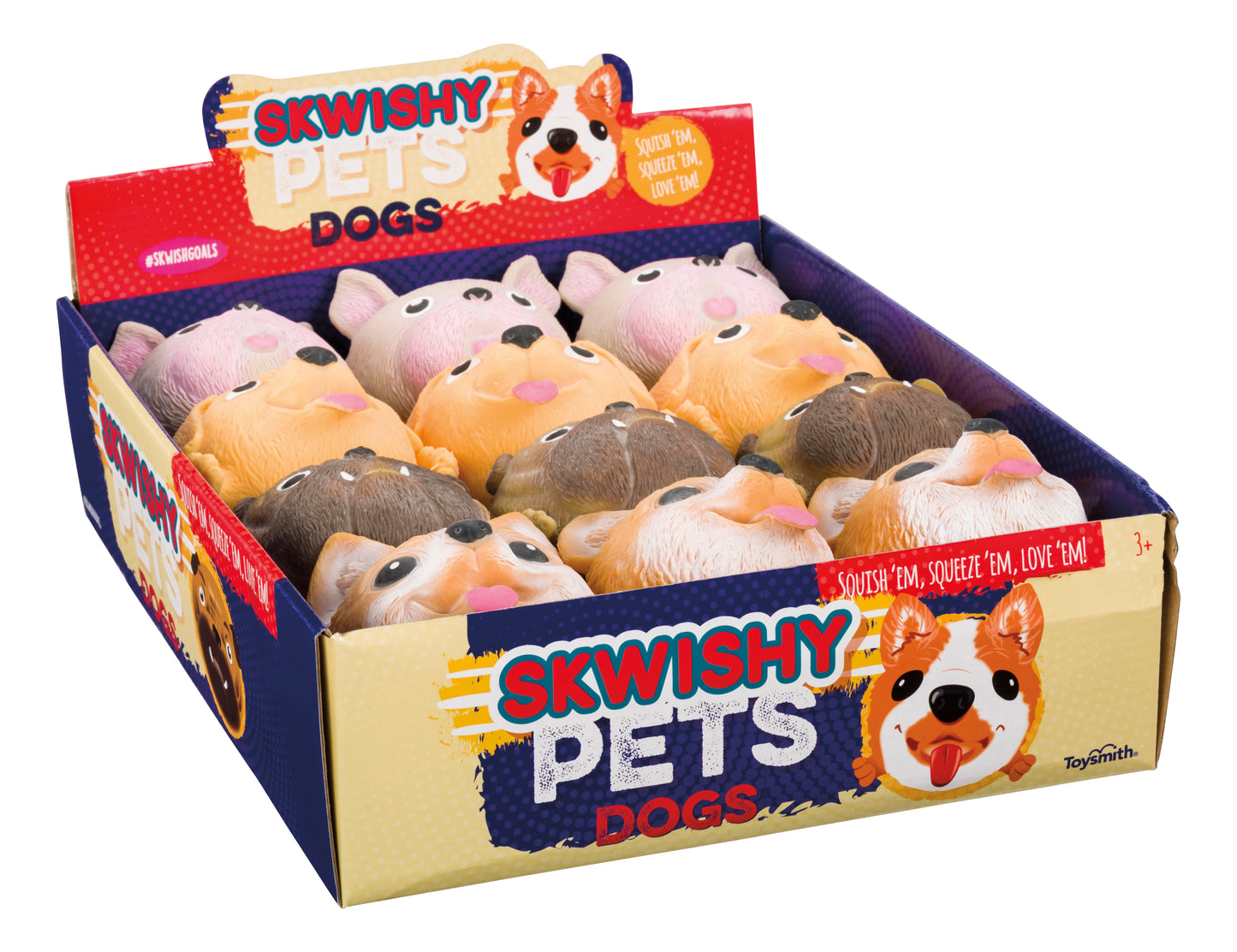 Toysmith Skwishy Pet Dogs