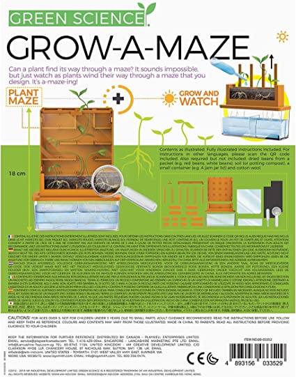 4M-Green Science Grow A Maze