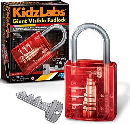 4M-Kidz Labs Giant Visible Padlock