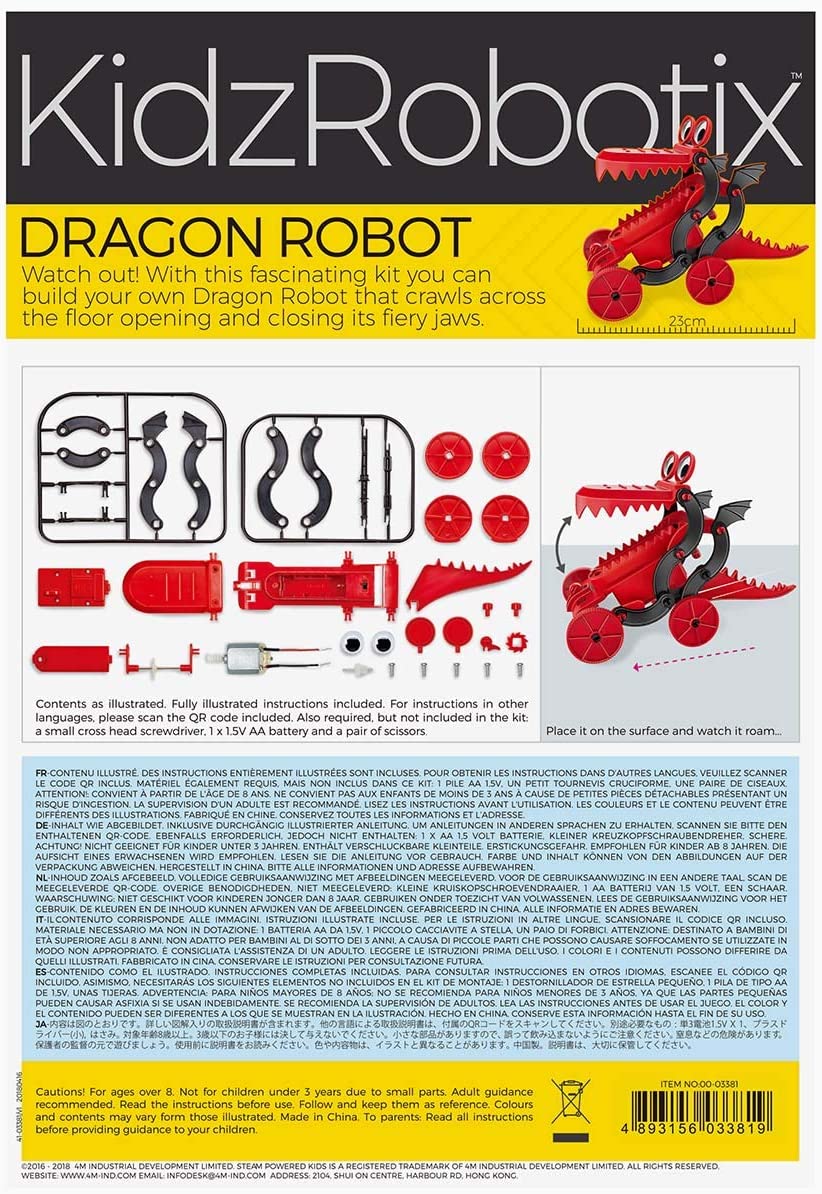4M-Kidz Robotix Dragon Robot