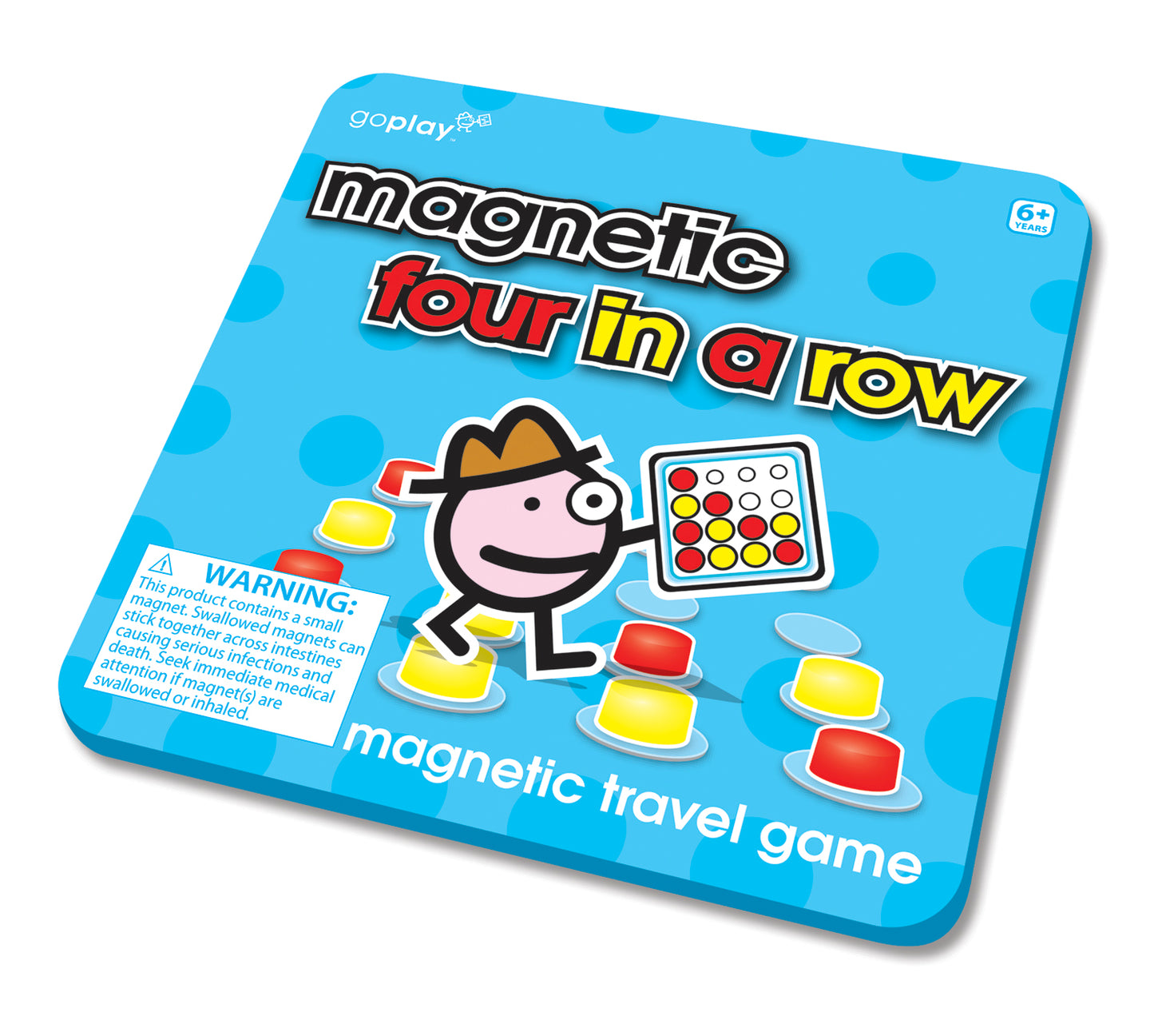 On the Way Games Magnetic 4 In A Row