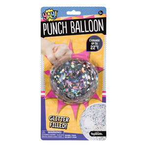 YAY! Glitter Punch Balloon