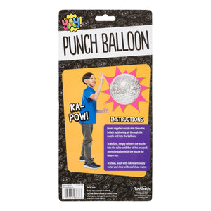 YAY! Glitter Punch Balloon