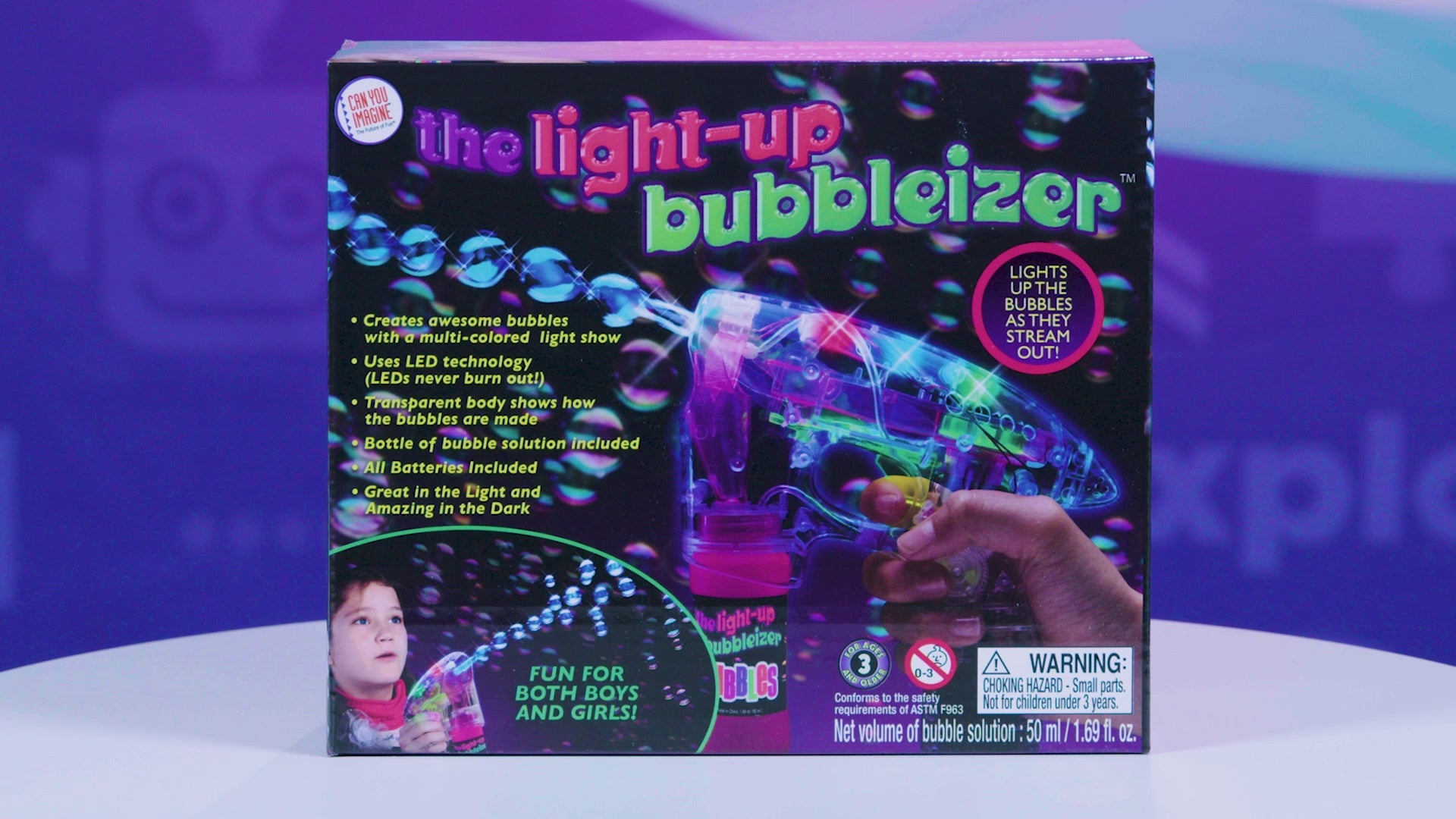 We're Always Thinking Light Up Bubbleizer – Toysmith