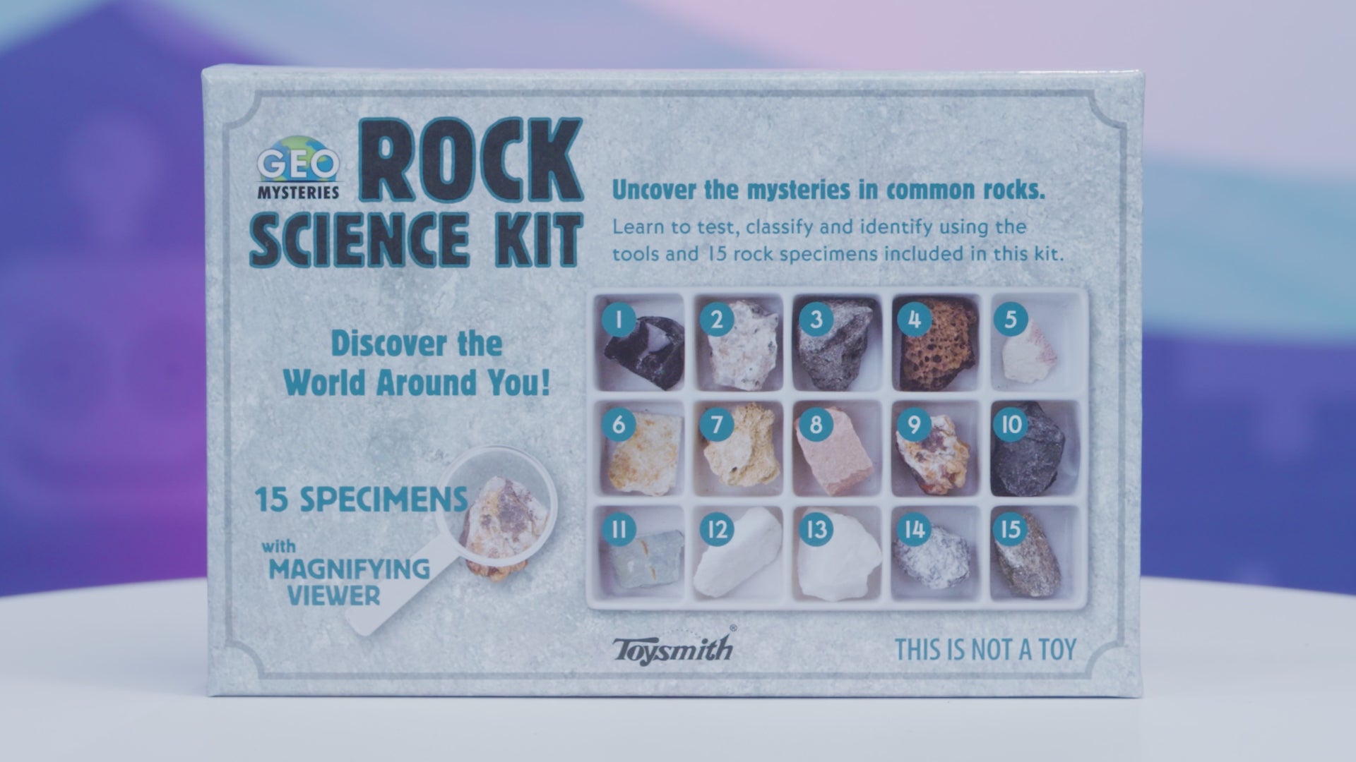 Toysmith rock store science kit